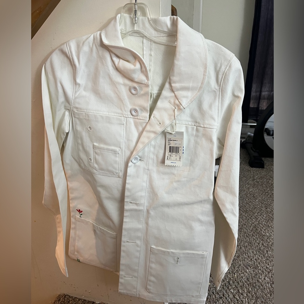 Adidas White Jacket for men